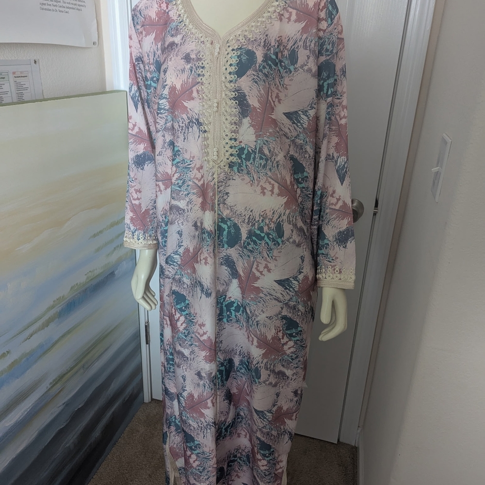 Algerian Floral Kaftan